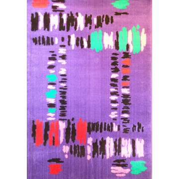 Carpet CALYPSO 100X150 size 230 x purple ROYAL CARPET - 1