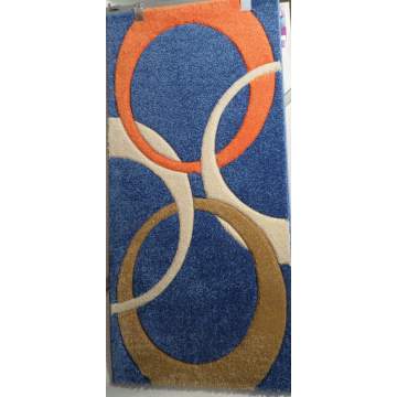 Carpet FRESH 0.67 X 1.40 size 8929a blue ROYAL CARPET - 1