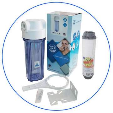 Aqua Pure 10″ Two Stage Central Supply Filter, with Aqua Filter FCPRA-2S Aqua Pure - 1