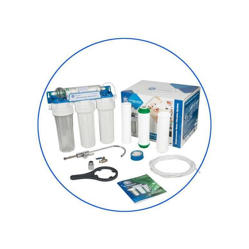 Aqua Filter FP3-HJ-K1 4-Stage Undercounter Professional System. Aqua Filter - 1