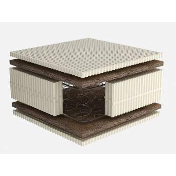 Dunlopillo RICHMOND mattress, with springs+Coconut+Talalay Latex Single 80-90X200X23cm Dunlopillo - 1
