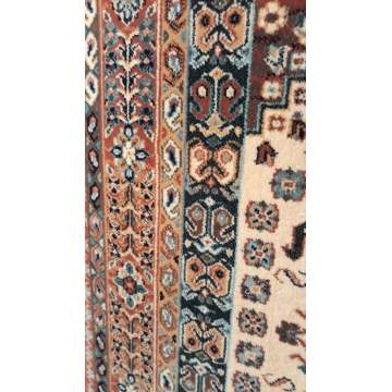 Χαλί SERABAD 170X230 σχ. 8007 χρ. σάπιο μήλο ROYAL CARPET - 3