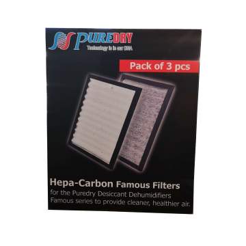 Famous Series HEPA/Carbon Replacement Filter for Puredry PDD 10L, PDD 8519 & PDD 85200 Dehumidifiers Pure Dry - 2