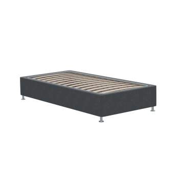 Single bed with Core Supreme Base and EDEN Headboard for mattress 90X200 with removable fabric Dunlopillo - 2