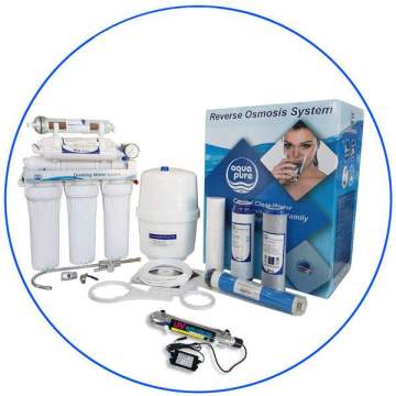 Home Reverse Osmosis Unit 7 Stages with 6W Aqua Pure UV lamp Aqua Pure - 1
