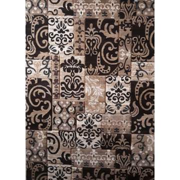 Half-wool carpet IMPERIAL 1.70X2.30 Fig. F156B Color LIGHT BEIGE ΜΕΚΚΑ CARPETS - 1