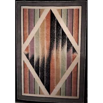 Carpet Acrylic LOTUS 1.70X2.40 Fig. 1215 Year NEGRO ROYAL CARPET - 1