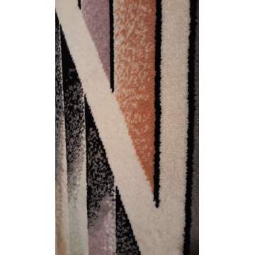 Carpet Acrylic LOTUS 1.70X2.40 Fig. 1215 Year NEGRO ROYAL CARPET - 3