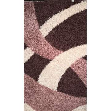 Savanna Shaggy Carpet 1.60X2.30 Fig 7182A Color Dark Purple ΜΕΚΚΑ CARPETS - 2