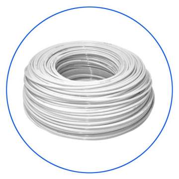 White 6.3mm hose for all Water and Refrigerator Filters Aqua Filter - 1
