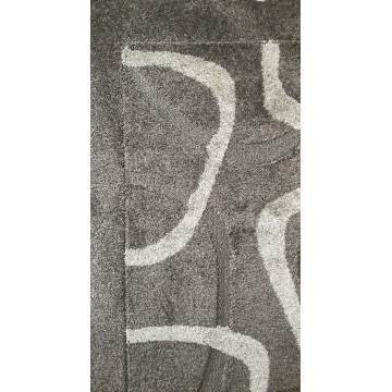 Carpet LOOP SHAGGY 1.60X2.30 Fig. 8396A Color Dark Brown ROYAL CARPET - 2