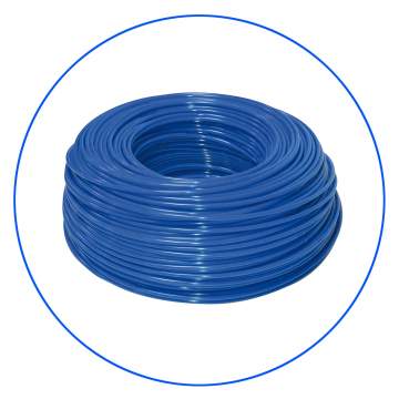Σωλήνα 6,3mm μπλε χρώματος για όλα τα Φίλτρα Νερού και Ψυγείου Aqua Filter - 1