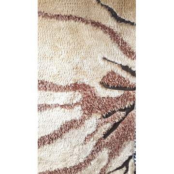 Handmade rug Saint Clair Shaggy 1.60X2.30 size 109 x beige ΜΕΚΚΑ CARPETS - 2