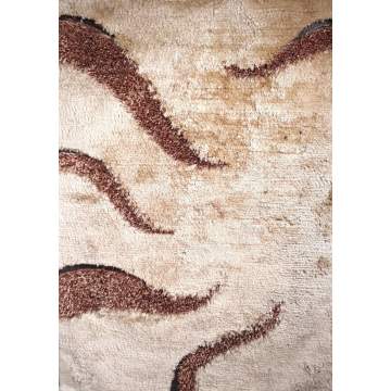 Carpet Handmade Saint Clair Shaggy 1.60X2.30 Fig. 111 Ch. beige ΜΕΚΚΑ CARPETS - 1