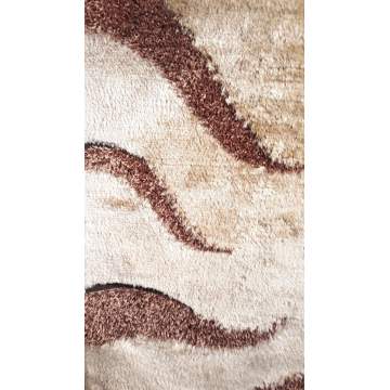 Χαλί Χειροποίητο Saint Clair Shaggy 1,60X2,30 Σχ. 111 Χρ. beige ΜΕΚΚΑ CARPETS - 2