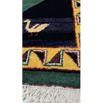 Carpet GABBEH Handmade 1.69X2.37 cm green - 4
