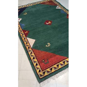 Carpet GABBEH Handmade 1.69X2.37 cm green - 2