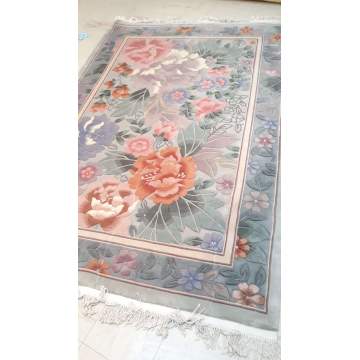GHINA Handmade Chinese All Wool Carpet 1.70X2.40 cm. Green - 1