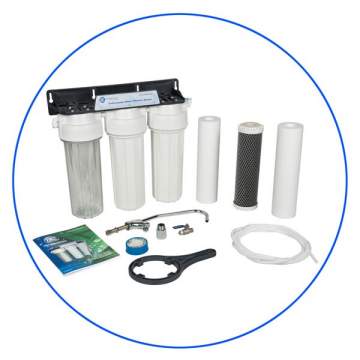 FP3-K2 Eco 3-Stage Undercounter System Aqua Filter - 1