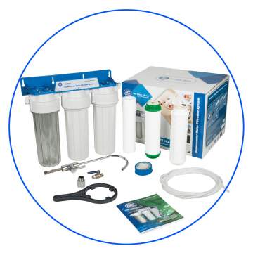 Aqua Filter FP3-K1 3 Stage Under Counter System Aqua Filter - 1