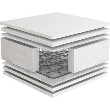 Dunlopillo STANDARD PLUS mattress with springs+foam plus+felt+ultra foam Single 80-90X200X25cm Dunlopillo - 1