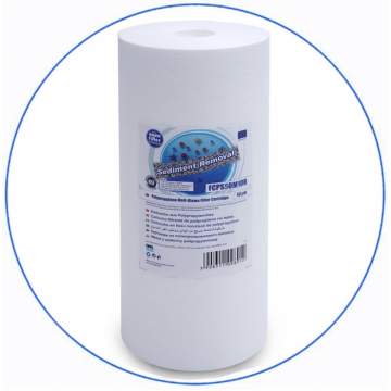 Aqua Filter's Big Blue 10''' BBPS10 filter system with 1'' flow cross-section. Aqua Filter - 2
