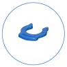 Safety Clip 1/4 AQ-AxLC-BL Aqua Filter - 1