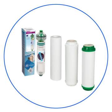 Annual Alkaline System Replacement Filter Set 4ST Aqua Filter - 1
