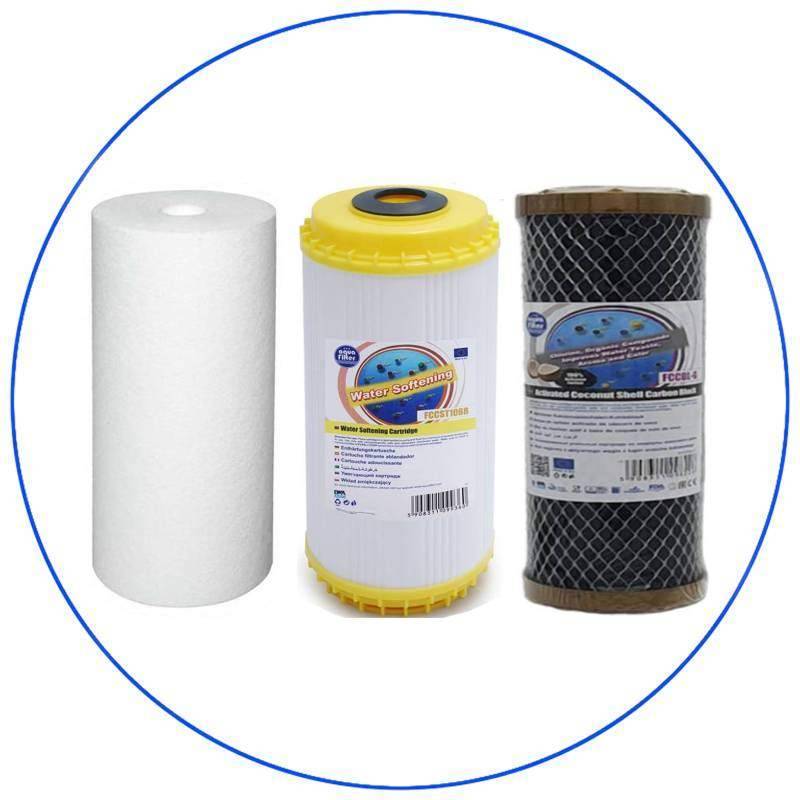 Big Blue SFB312 Triple Filter Cartridge Replacement Set Aqua Filter - 1