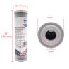 Purewave PWCTO-975 PRO 10” Full Antimicrobial Carbon Filter