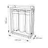 Σύστημα Φίλτρου Big Blue 20'' BBF318 της Aqua Filter με Διατομή Παροχής 1''