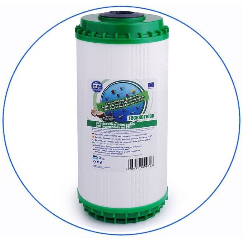 Σύστημα Φίλτρου Big Blue 10'' BBF320 της Aqua Filter με Διατομή Παροχής 1''