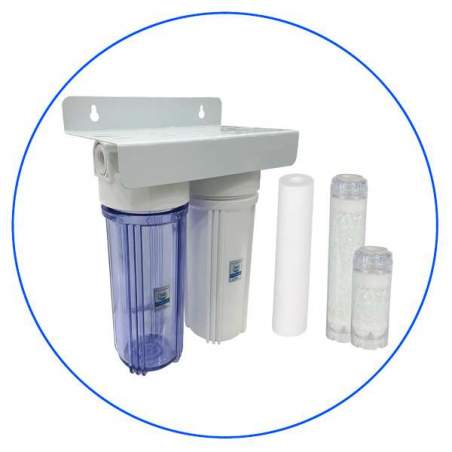 Φίλτρο Κάτω Πάγκου 10″ Διπλό Aποσκλήρυνσης Aqua Pure Φίλτρο Κάτω Πάγκου 10″ Διπλό Aποσκλήρυνσης Aqua Pure