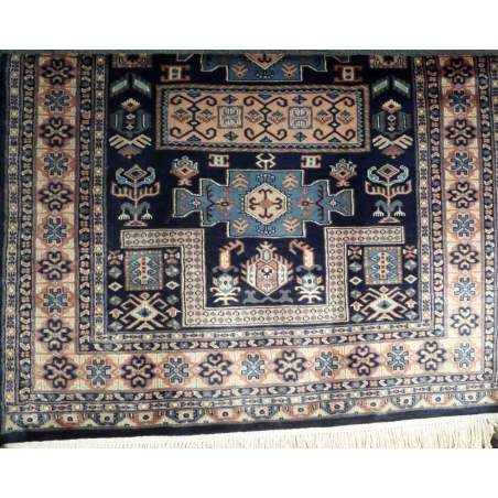 Χαλί χειροποίητο ολόμαλλο DELUXE Πακιστανικό 125Χ194 σχ. 34709 χρ. μπλέ Χαλί χειροποίητο ολόμαλλο DELUXE Πακιστανικό 125Χ194 σχ. 34709 χρ. μπλέ